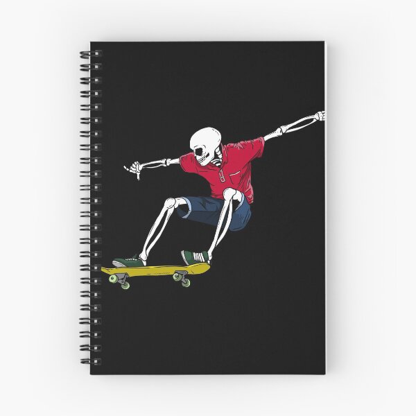 Item preview, Cool Skeleton on Skateboard Gift for Skater & Skating Lovers designed and sold by elnino8.