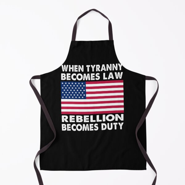 Item preview, When Tyranny becomes law rebellion becomes duty Vintage American Flag designed and sold by Kathrine2302.