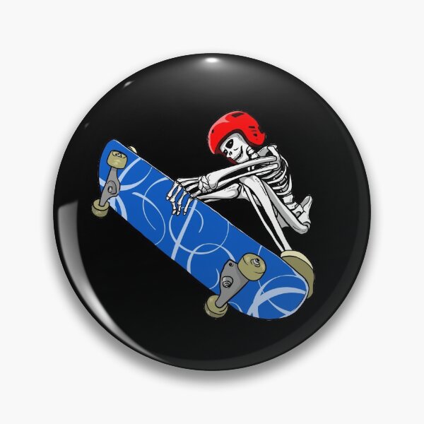 Item preview, Helmet Skeleton on the Skateboard Gift for Skater & Skate Friends designed and sold by elnino8.