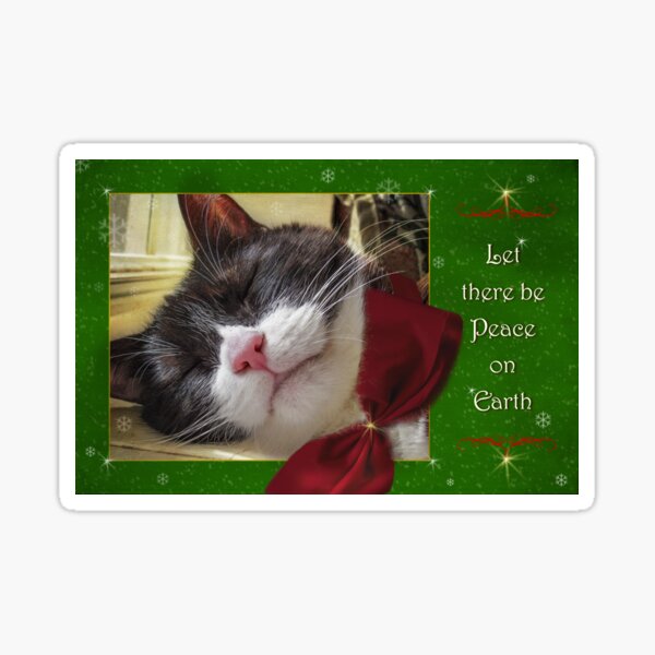 UnTroubled Peace on Earth Sticker