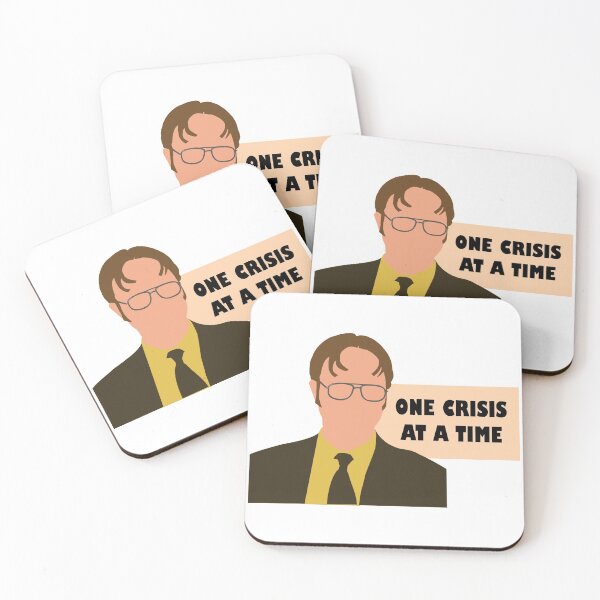 Item preview, One crisis at a time - Dwight designed and sold by blancaabril115.