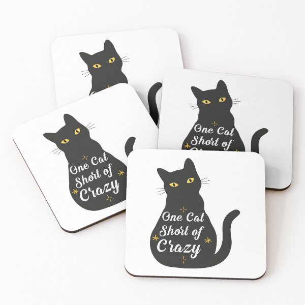 Item preview, One Cat Short Of Crazy T-Shirt designed and sold by bestdesigns2020.