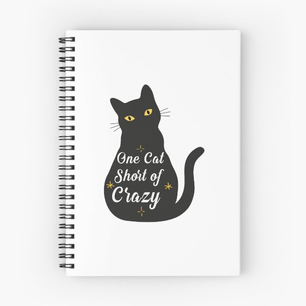 Item preview, One Cat Short Of Crazy T-Shirt designed and sold by bestdesigns2020.