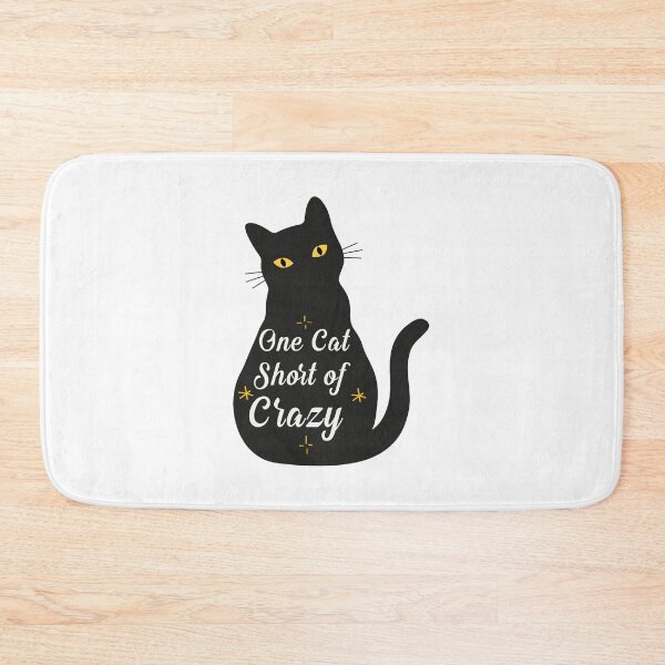 Item preview, One Cat Short Of Crazy T-Shirt designed and sold by bestdesigns2020.