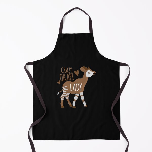 Item preview, Crazy OKAPI lady (weird animal)  designed and sold by jazzydevil.