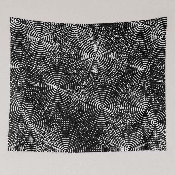 Item preview, Circles patterns with white decorations lines and points s designed and sold by jotcar.