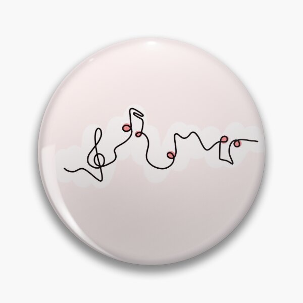 Item preview, Pink music notes designed and sold by DoraTeo16.
