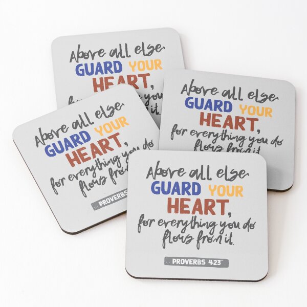 Item preview, Proverbs 4 23 Guard Your Heart designed and sold by BellDesigned.