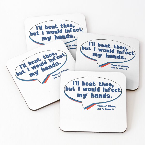 Item preview, Shakespearen Insults: Infect my hands designed and sold by WhatOdds.