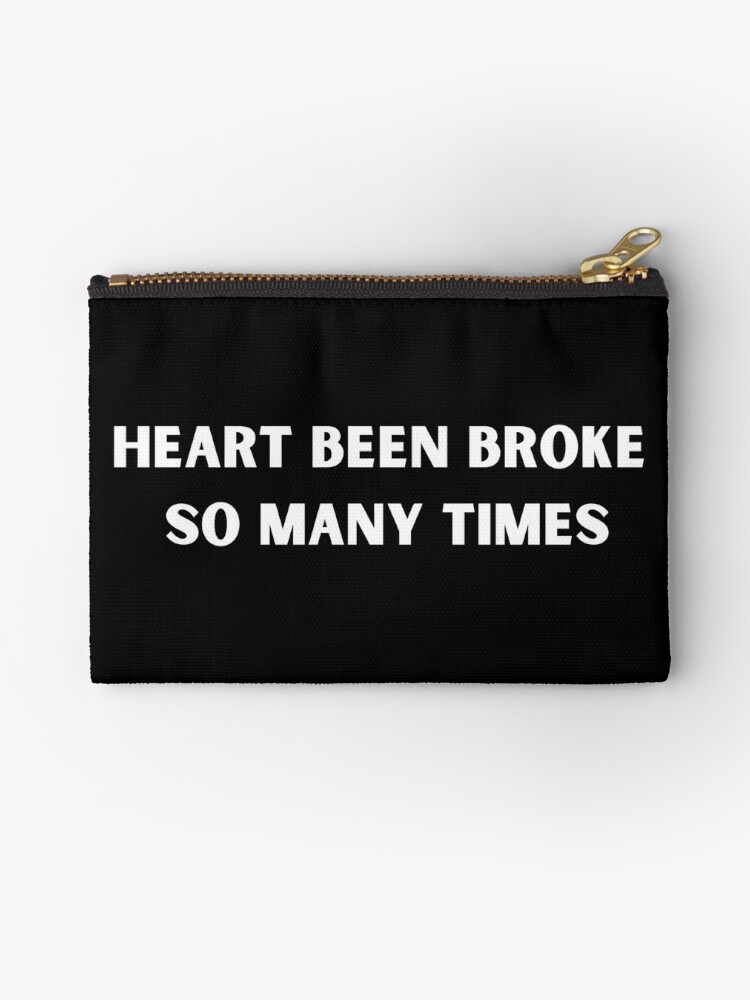heart been broke so many times meme | Tote Bag