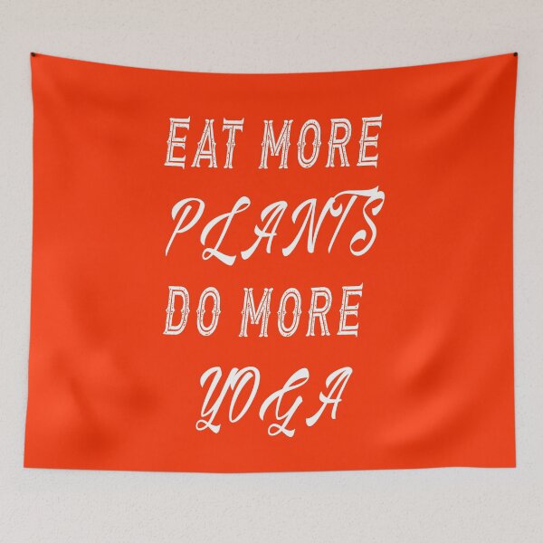 Item preview, Eat More Plants Do More Yoga , Funny yoga gift designed and sold by Mekoooo.