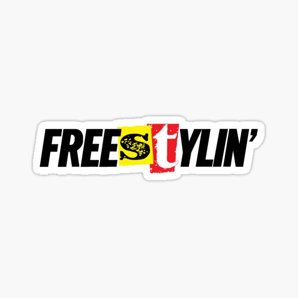 Freestylin' Sticker