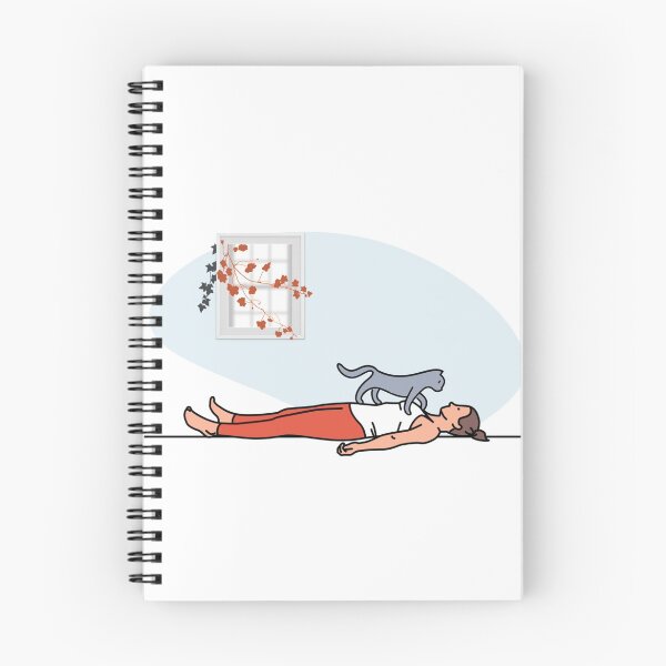 Item preview, YOGA WITH CAT Relaxing designed and sold by Trio's Stuff.
