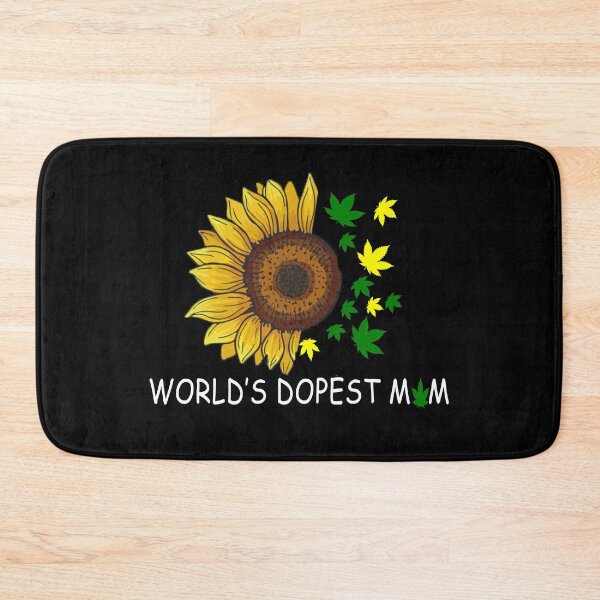 Item preview, World's Dopest Mom Sunflower Weed Gift designed and sold by Kathrine2302.