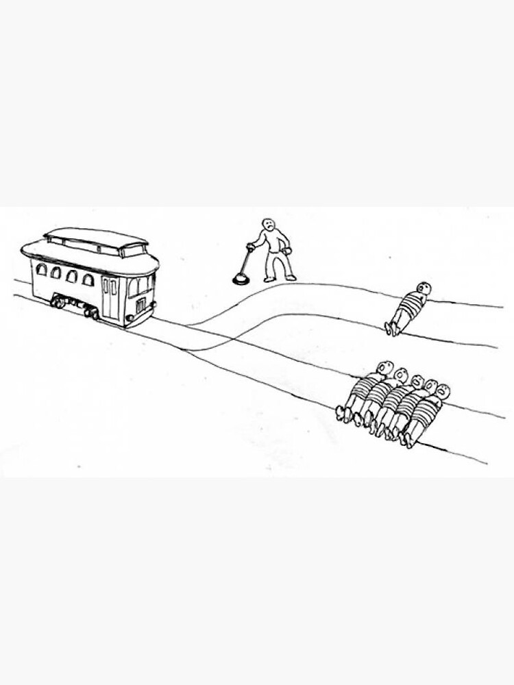 Kant trolley shop problem