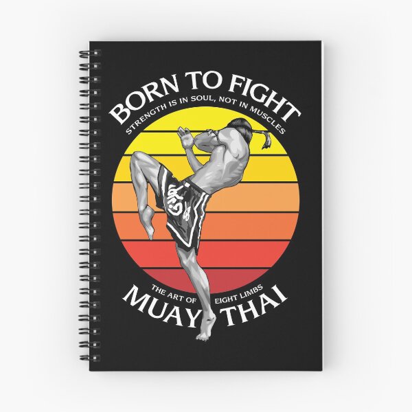 Item preview, Muay Thai Boxing Born To Fight designed and sold by KewaleeTee.