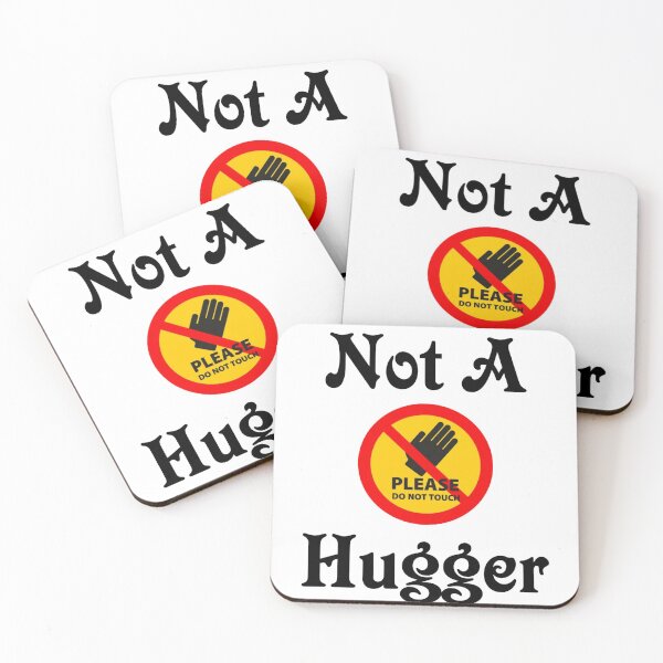 Item preview, Not A Hugger... Keep Social Distance designed and sold by girishf.