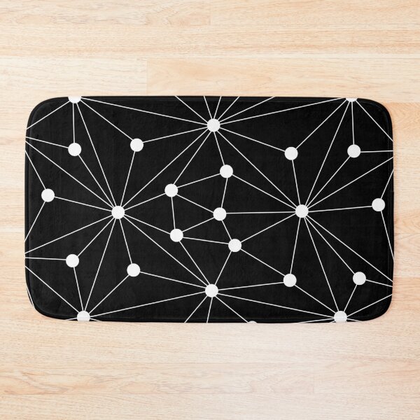 Item preview, Abstract geometric pattern - black and white. designed and sold by K.S ART.