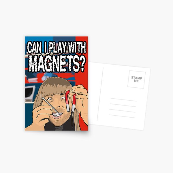 Can I Play With Magnets? Postcard