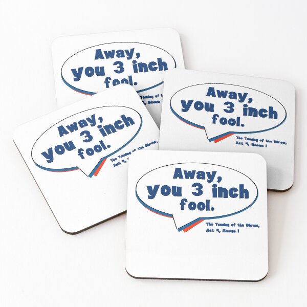 Item preview, Shakespearen Insults: Three Inch Fool designed and sold by WhatOdds.