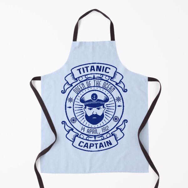Item preview, Titanic Queen of the Ocean Captain Vintage Cruise Sinking Ship Atlantic Voyage  designed and sold by TopTeeShop.