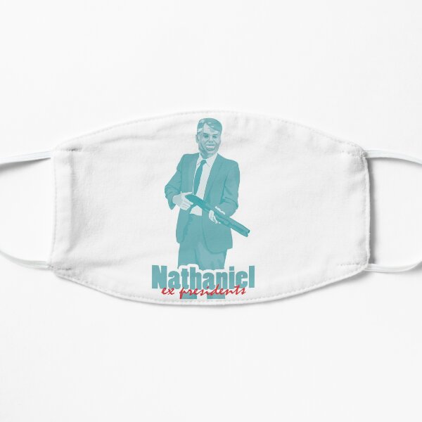 Nathaniel - Jimmy Carter "ex presidents" Flat Mask