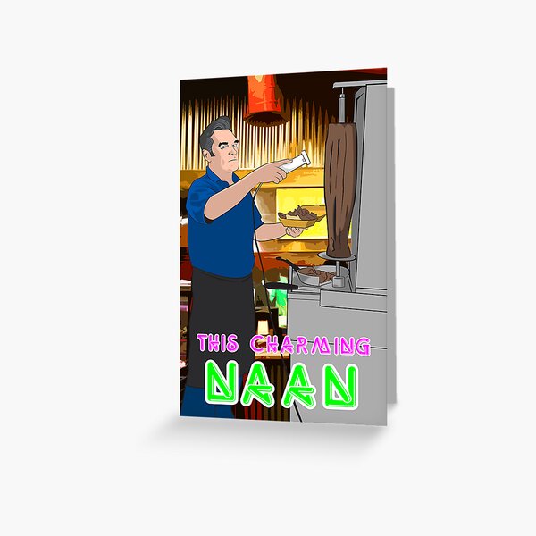 This Charming Naan Greeting Card