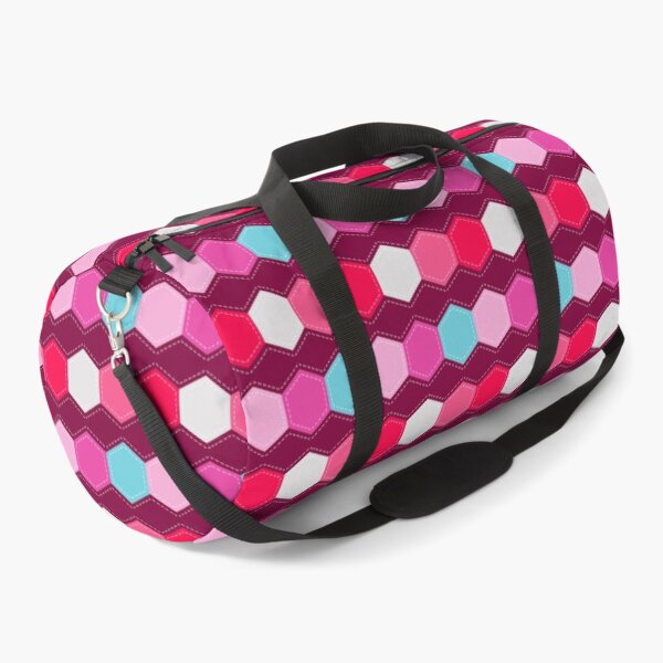 Item preview, Hexagonal Quilt \\ Raspberry designed and sold by The Wellington Boot.