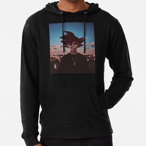 Límites de Goku $ Sudadera ligera con capucha
