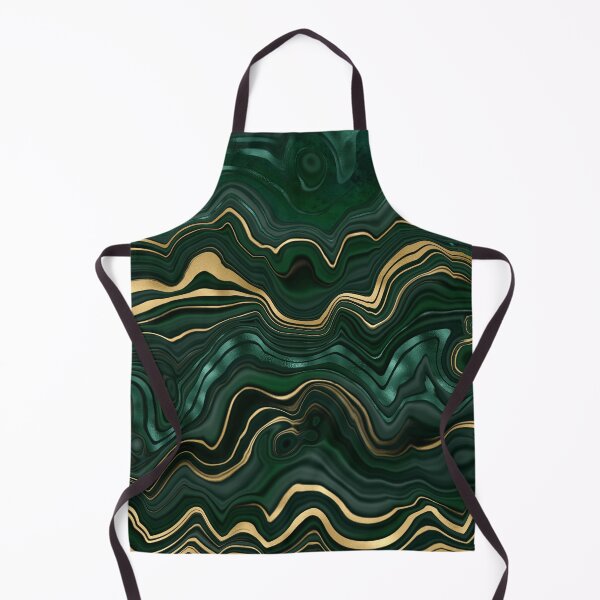 Item preview, Malachite Faux Marble Texture With Gold Veins IV designed and sold by MysticMarble.