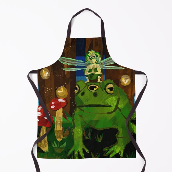 Item preview, frog, fae, fungi, fireflies designed and sold by ludvigstudio.