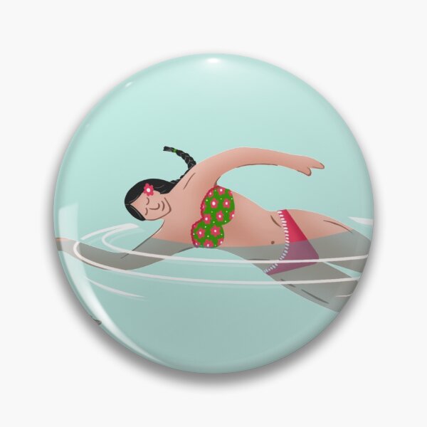 Item preview, Woman swimming designed and sold by RosaFuerte.