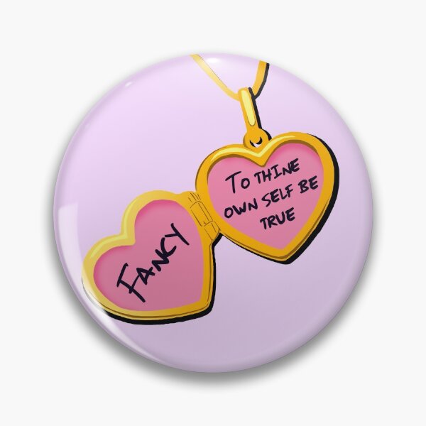 Item preview, Fancy, To Thine Own Self Be True: Locket on Chain designed and sold by WhatOdds.