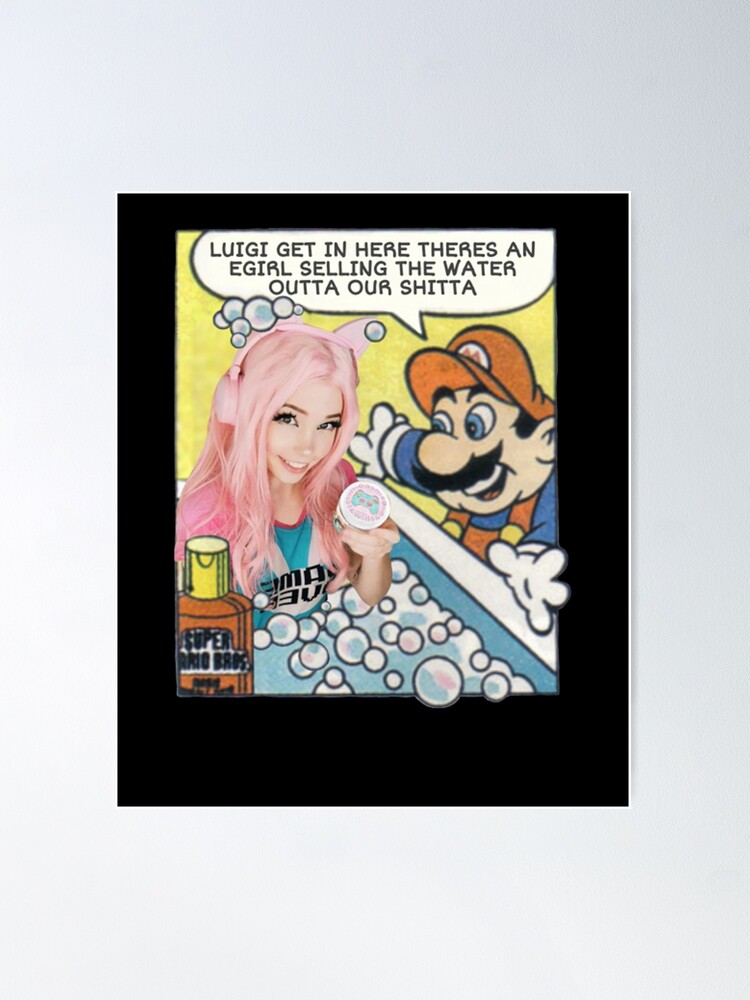 Belle Delphine Bath Water  Poster for Sale by Nelith666