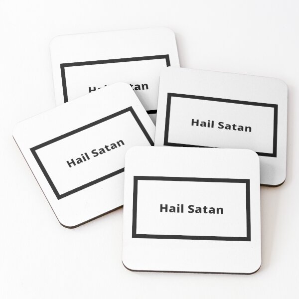 Item preview, Hail satan designed and sold by Omeris.