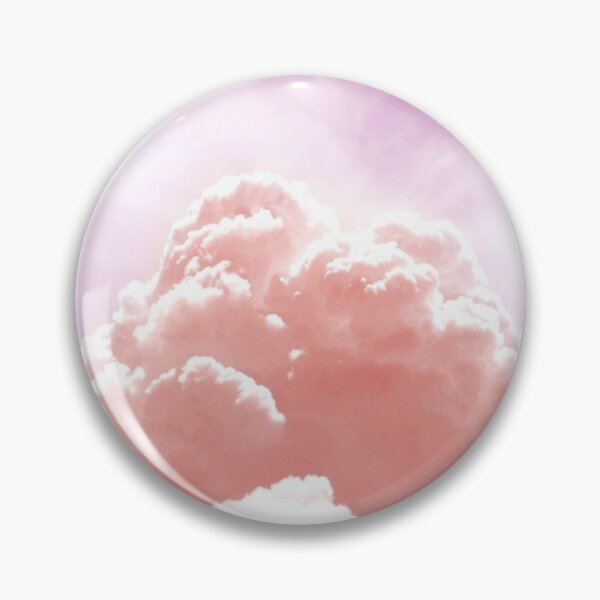 Aperçu de l'œuvre Motif de nuages de fumée pop orange pastel créée et vendue par Memituss.