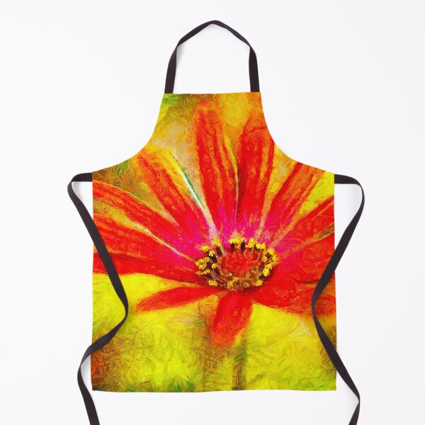 Item preview, Red Osteospermum designed and sold by FOLK ART FUSION by heidiannemorris.