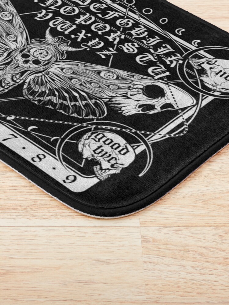 Alternate view of Death Moth Spirit Board Bath Mat
