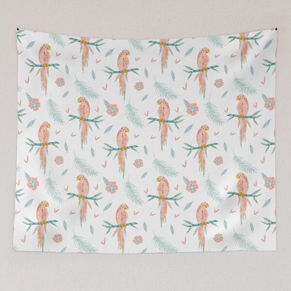 Item preview, Tropical Parrots  designed and sold by ToniaKroeger.