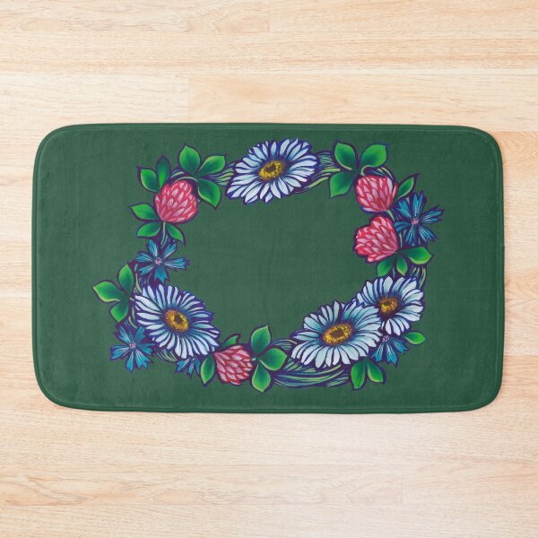 Item preview, Chamomile, cornflowers and clover designed and sold by irishkalia.