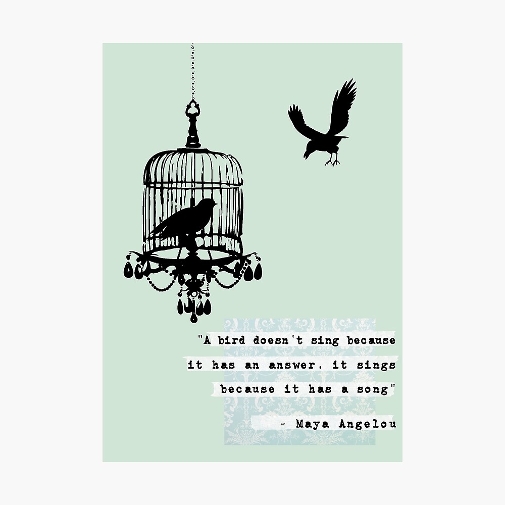 maya angelou caged bird quotes