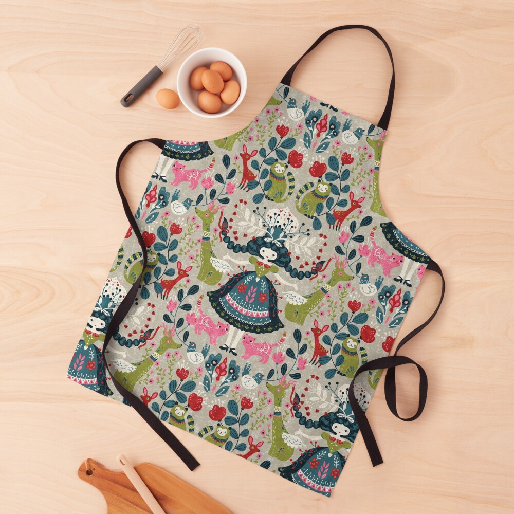 Scandinavian Girl Apron