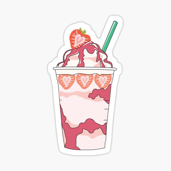 Frappe Waiting For To Notice It, Fun Stickers, Cute Stickers Sticker for  Sale by VStickerKingdom