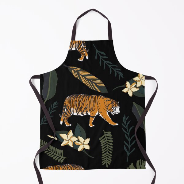 Item preview, Tigers in the night jungle designed and sold by peggieprints.