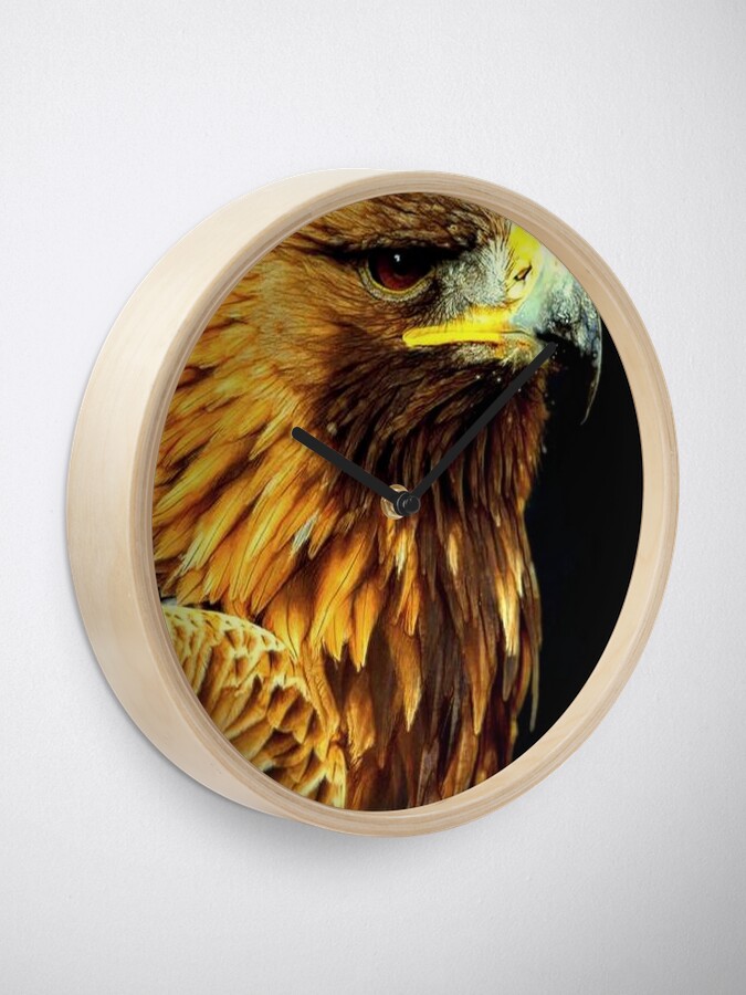 Alternate view of BIRD OF PREY Clock