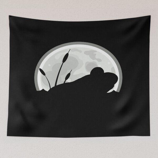 Item preview, Frog Gigging moon pond designed and sold by frankheights.