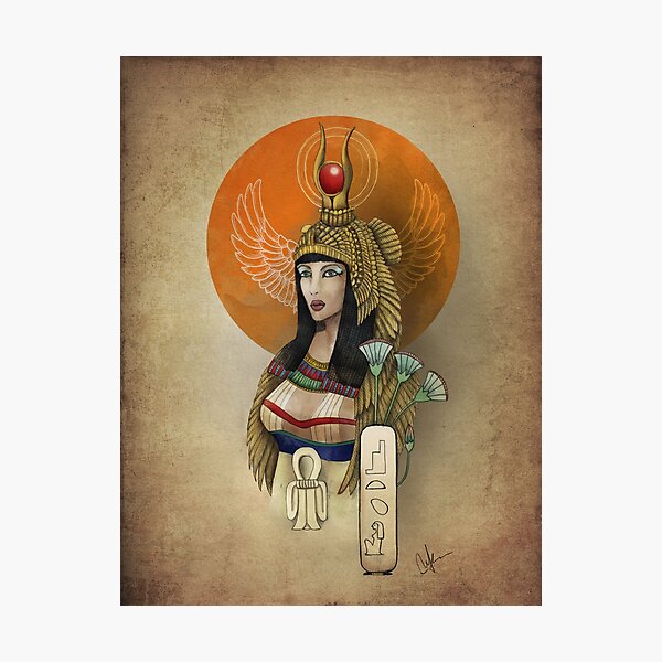 Item preview, Isis - Ancient Egyptian Goddess  designed and sold by marineloup-art.