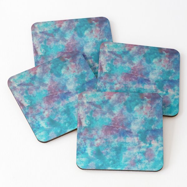 Item preview, Watercolor Tie Dye Pattern Purple Blue Galaxy designed and sold by PeppaThePenguin.