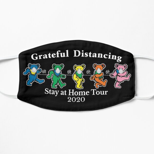 Grateful-Distancing-Bear-Stay-at-Home-Tour-2020 Mask