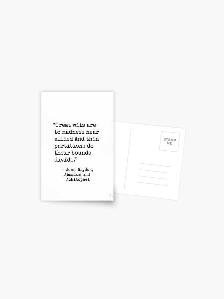 Absalom And Achitophel Is A Celebrated Satirical Poem By John Dryden